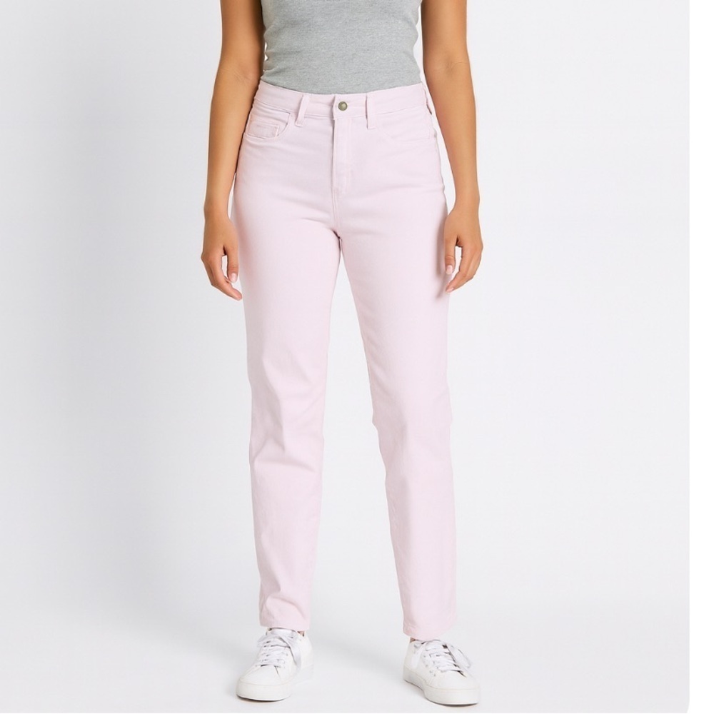 L'AGENCE jeans 24” Margot Skinny Ankle Jeans in Ballerina Barbie Pink Cropped